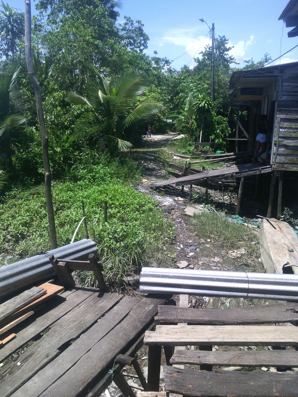 foto tomada en el Barrio sanfrancisco en Buenaventura