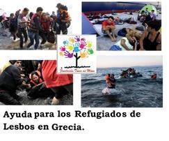 Ayuda para los Refugiados de Lesbos en Grecia.