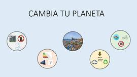 Cuidando el planeta