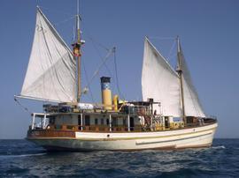 Restauración del barco vapor Hidria Segundo