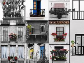 Primer Concurso Balcones Adornados Valencia