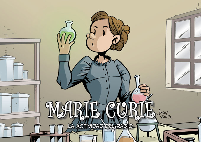 Crowdfunding Curie, la del radio - Pintura y Cómic - Lanzanos