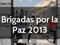 Brigadas por la paz 2013