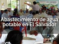 Abastecimiento de agua potable en El Salvador